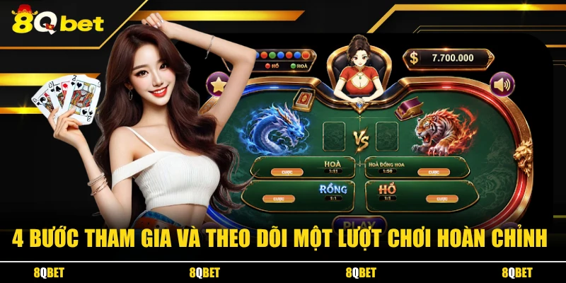 4 bước tham gia và theo dõi một lượt chơi hoàn chỉnh
