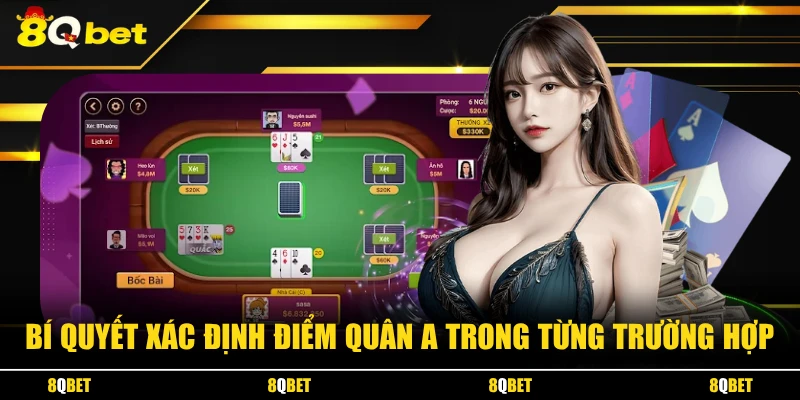 Bí quyết xác định điểm quân A trong từng trường hợp